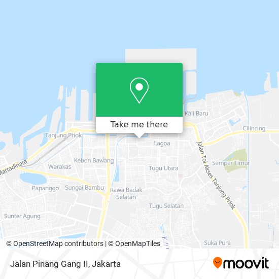 Jalan Pinang Gang II map