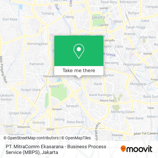 PT. MitraComm Ekasarana - Business Process Service (MBPS) map
