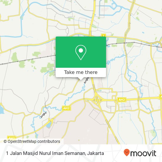 1 Jalan Masjid Nurul Iman Semanan map