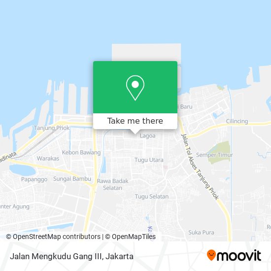 Jalan Mengkudu Gang III map