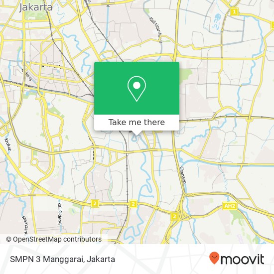 SMPN 3 Manggarai map