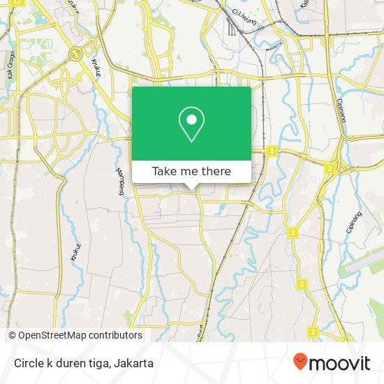 Circle k duren tiga map