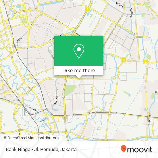 Bank Niaga - Jl. Pemuda map