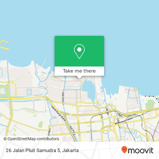 26 Jalan Pluit Samudra 5 map