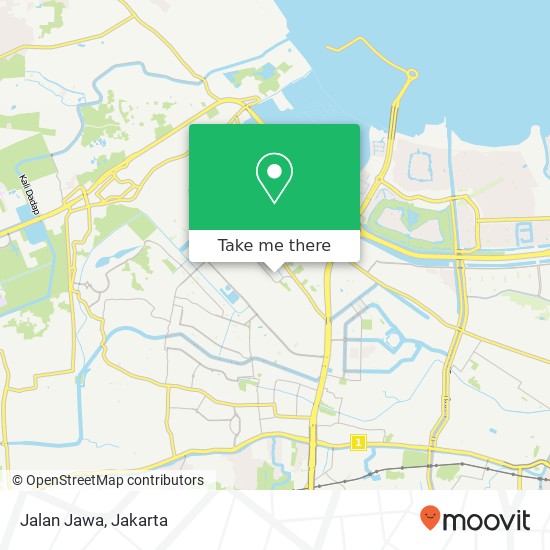Jalan Jawa map