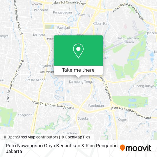Putri Nawangsari Griya Kecantikan & Rias Pengantin map