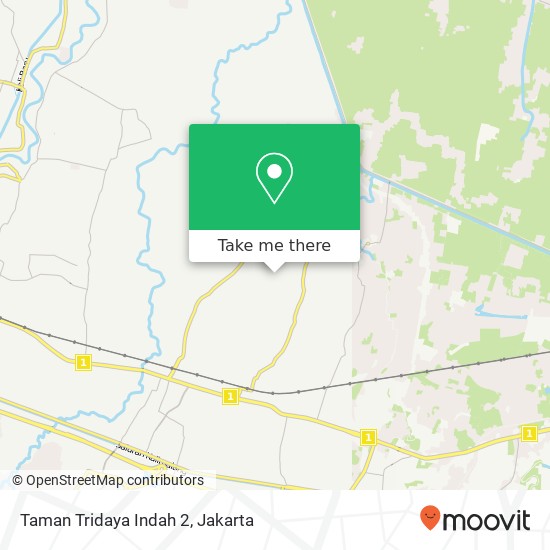 Taman Tridaya Indah 2 map