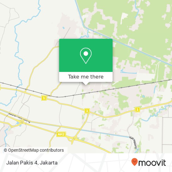 Jalan Pakis 4 map