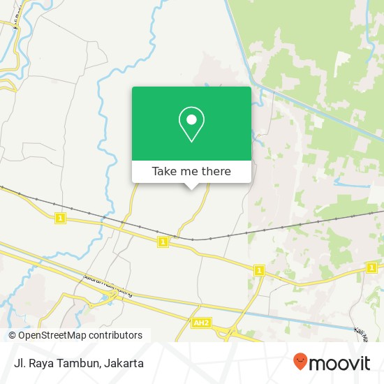 Jl. Raya Tambun map