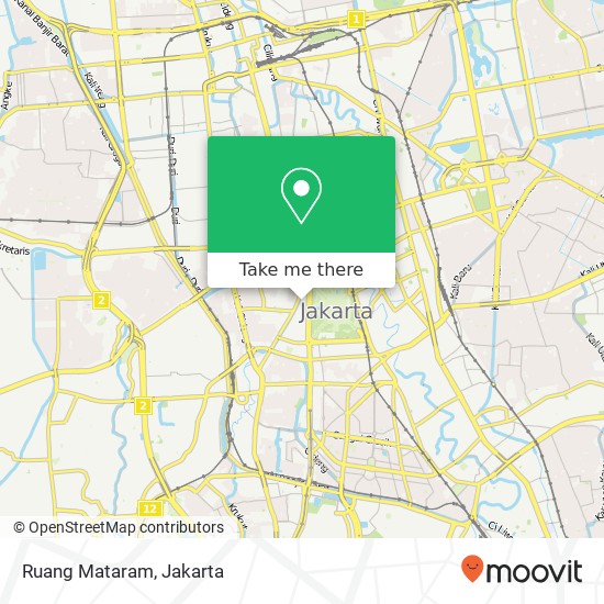 Ruang Mataram map