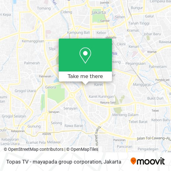 Topas TV - mayapada group corporation map