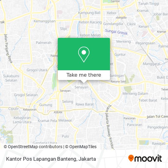 Kantor Pos Lapangan Banteng map