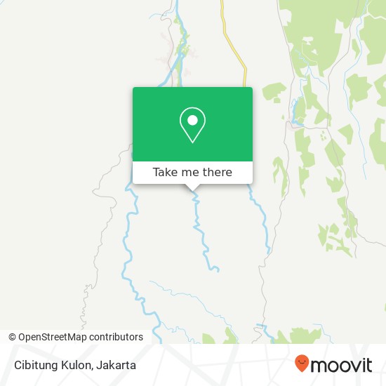 Cibitung Kulon map