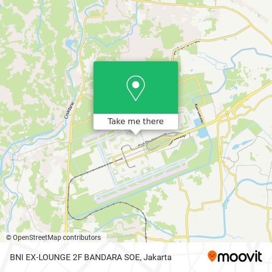 BNI EX-LOUNGE 2F BANDARA SOE map