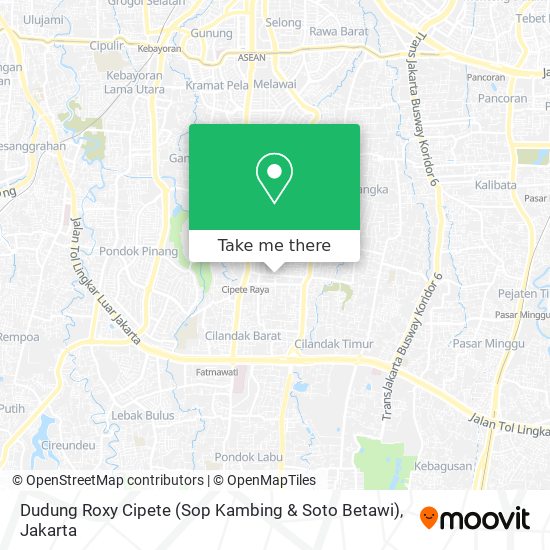 Dudung Roxy Cipete (Sop Kambing & Soto Betawi) map