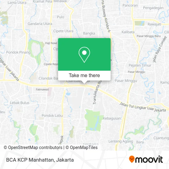 BCA KCP Manhattan map