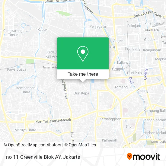 no 11 Greenville Blok AY map