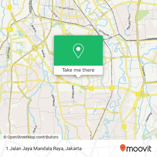 1 Jalan Jaya Mandala Raya map