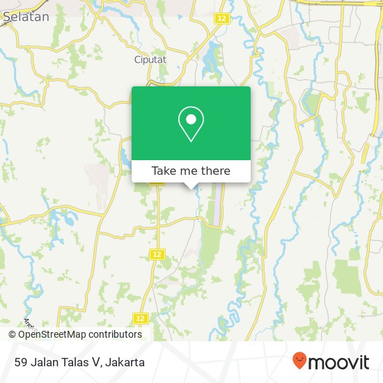 59 Jalan Talas Ⅴ map