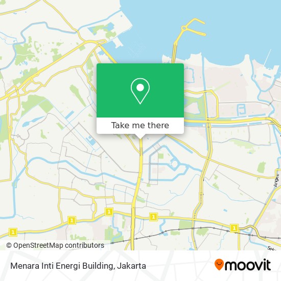 Menara Inti Energi Building map