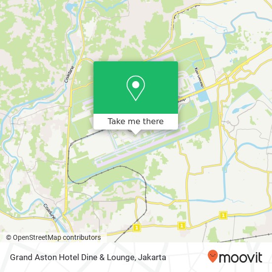 Grand Aston Hotel Dine & Lounge map