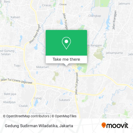 Gedung Sudirman Wiladatika map