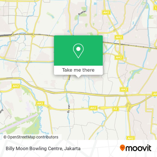 Billy Moon Bowling Centre map