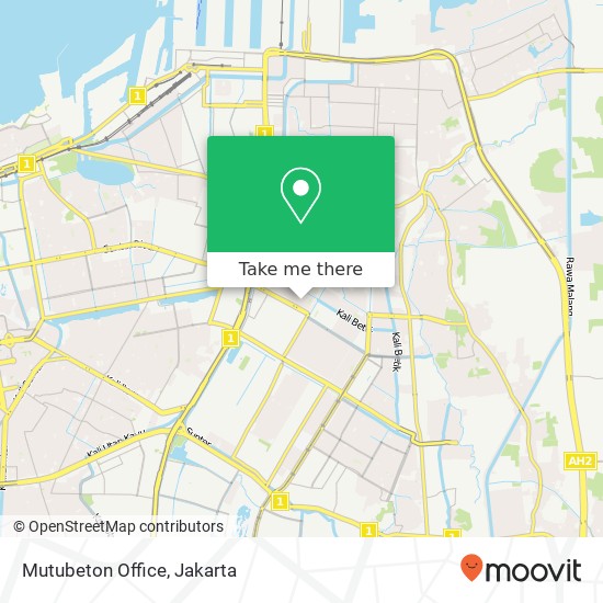 Mutubeton Office map