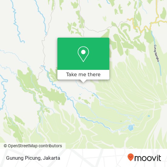 Gunung Picung map