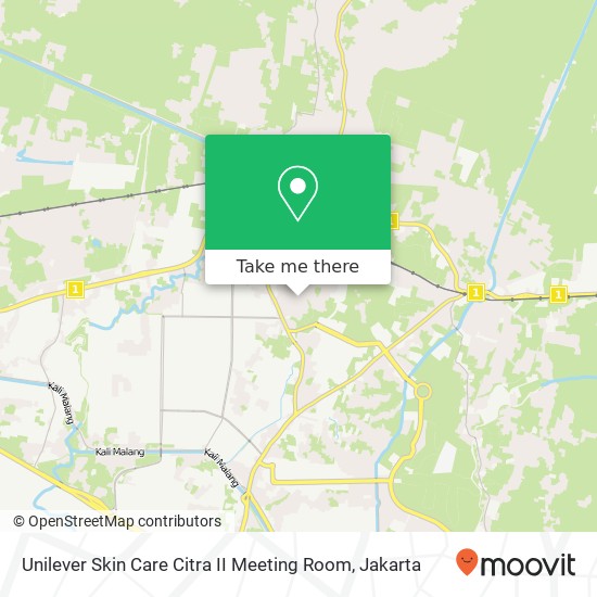 Unilever Skin Care Citra II Meeting Room map