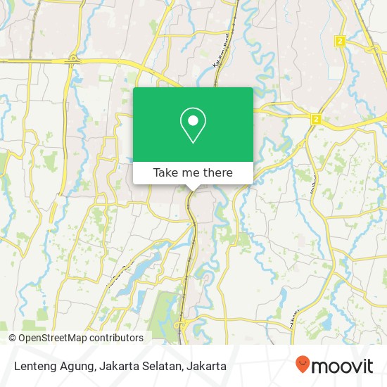 Lenteng Agung, Jakarta Selatan map