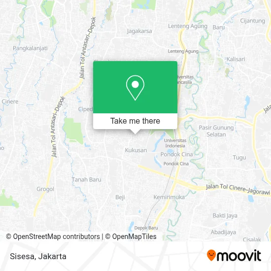 Sisesa map