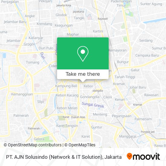PT. AJN Solusindo (Network & IT Solution) map