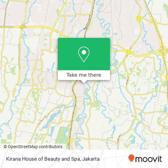 Kirana House of Beauty and Spa map
