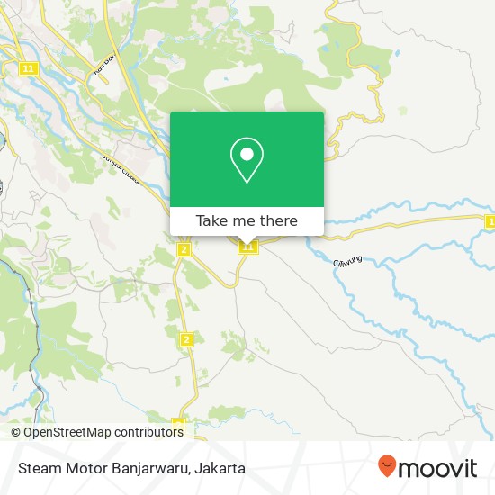Steam Motor Banjarwaru map
