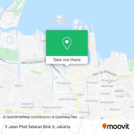 5 Jalan Pluit Selatan Blok S map