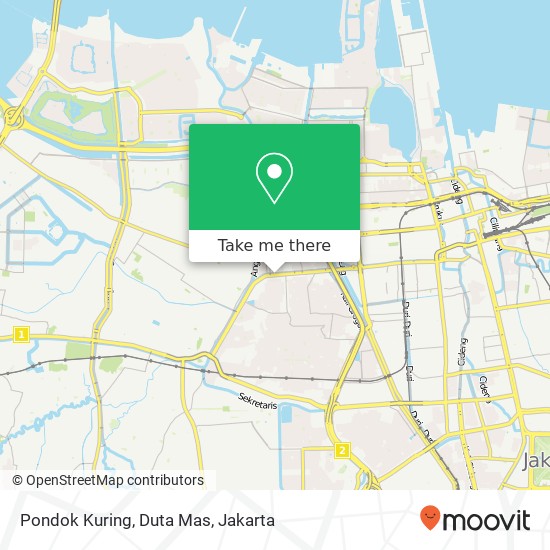 Pondok Kuring, Duta Mas map