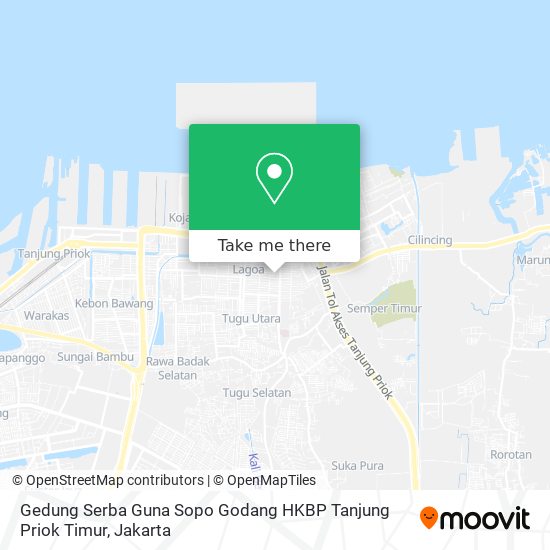 Gedung Serba Guna Sopo Godang HKBP Tanjung Priok Timur map