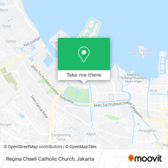 Regina Chaeli Catholic Church map