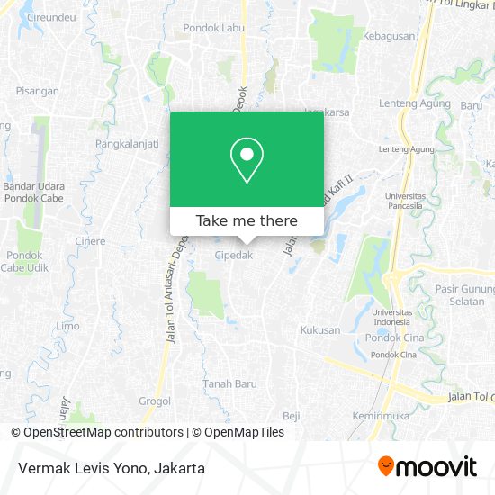 Vermak Levis Yono map