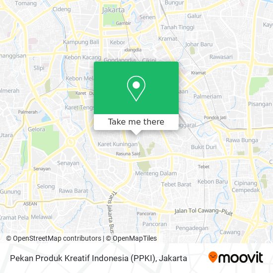 Pekan Produk Kreatif Indonesia (PPKI) map