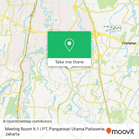 Meetng Room lt.1 | PT. Pangansari Utama Patisserie map