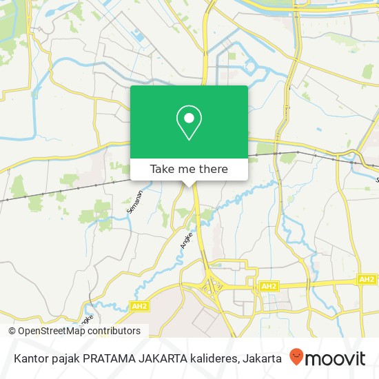 Kantor pajak PRATAMA JAKARTA kalideres map