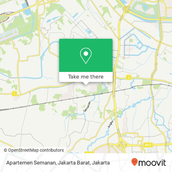 Apartemen Semanan, Jakarta Barat map