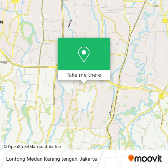 Lontong Medan Karang tengah map