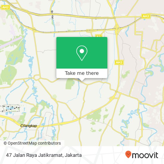 47 Jalan Raya Jatikramat map