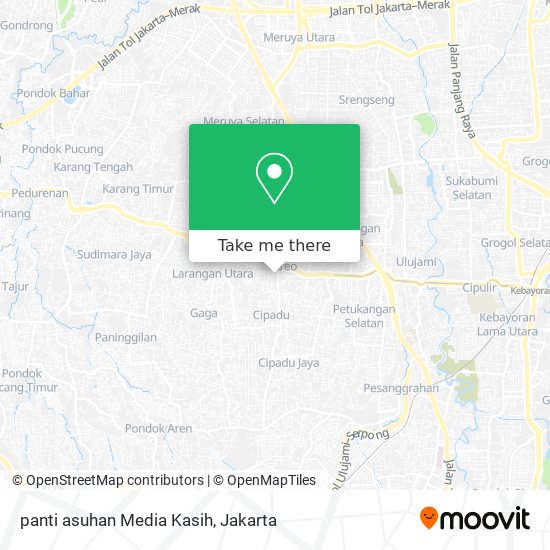 panti asuhan Media Kasih map