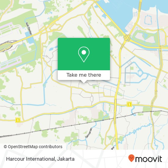 Harcour International map