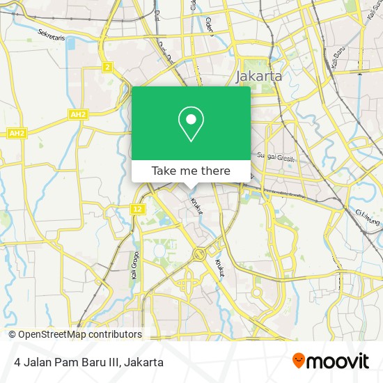 4 Jalan Pam Baru III map