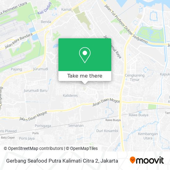 Gerbang Seafood Putra Kalimati Citra 2 map